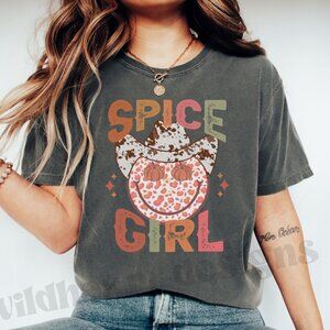 Spice Girl Comfort Colors Shirt, Thanksgiving Shirt, Halloween Shirt